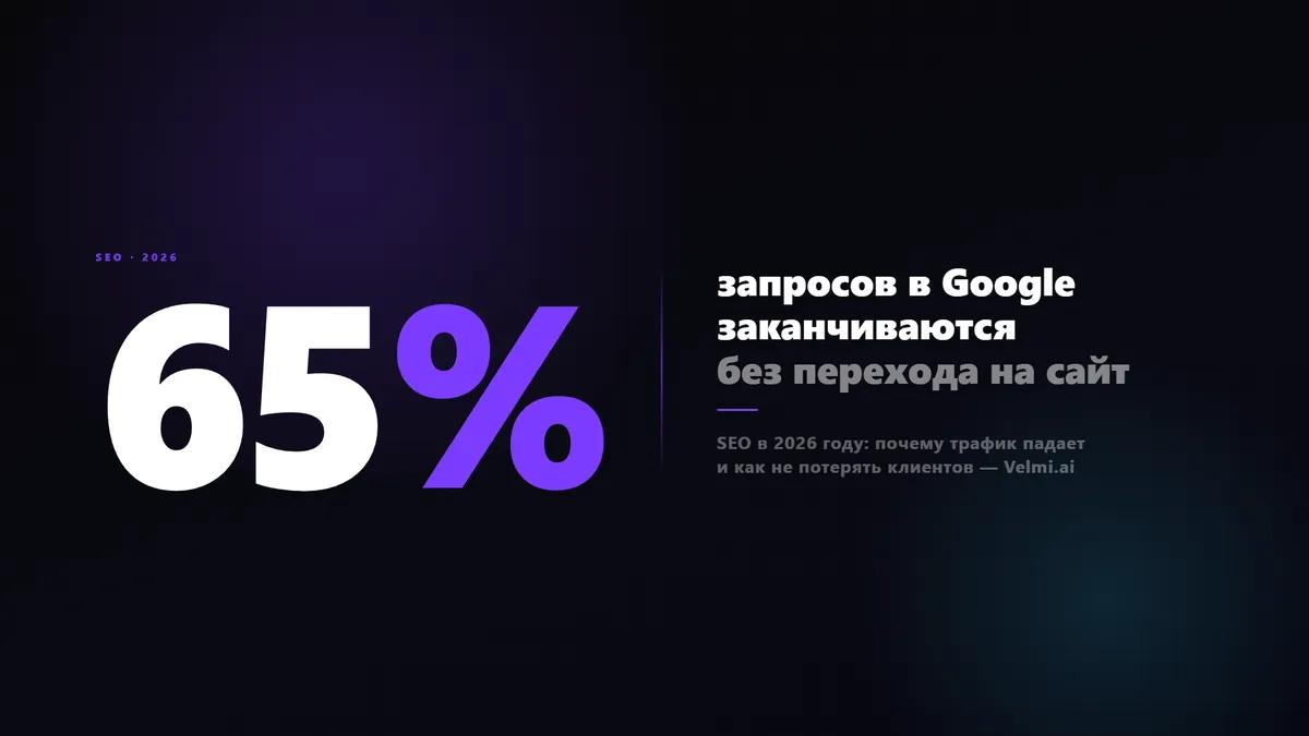SEO в 2026 году: почему падает трафик и что делать